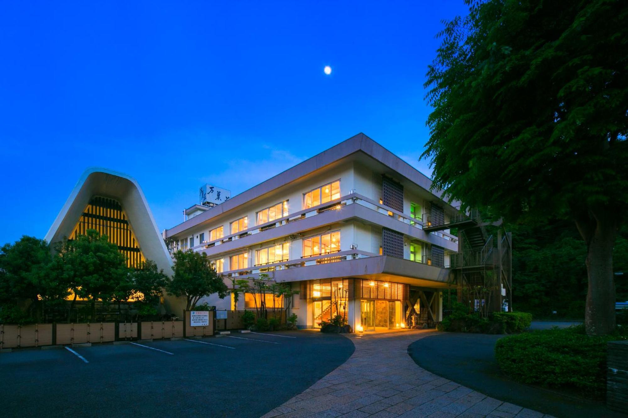 Yugawara-Onsen Manyoso Hotel Bagian luar foto