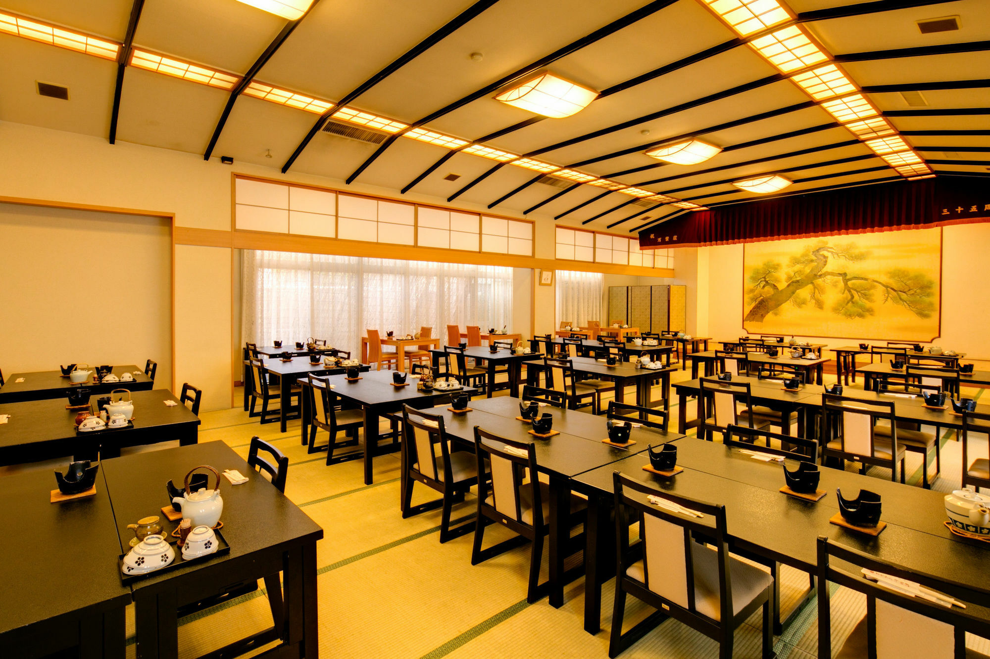 Yugawara-Onsen Manyoso Hotel Bagian luar foto